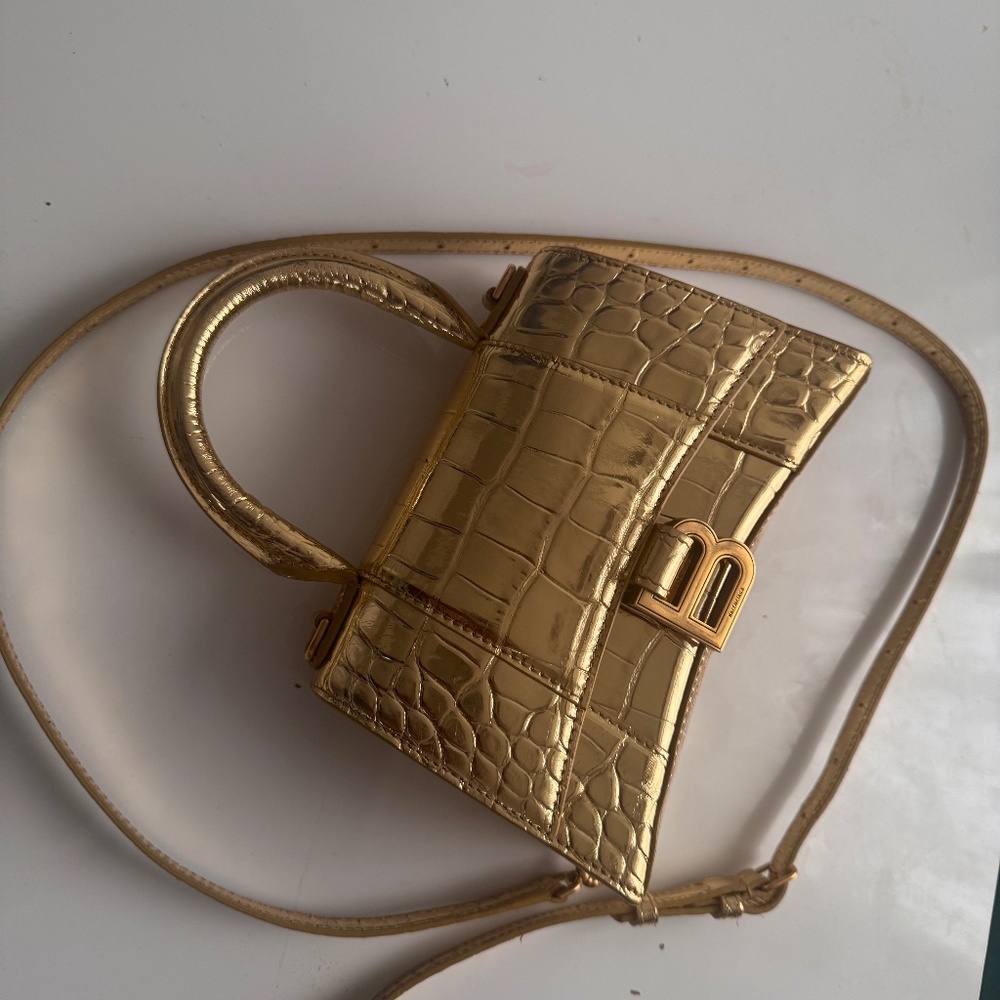 Balenciaga Leather Hourglass XS